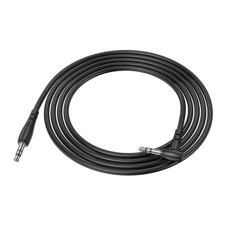 Кабель мультимедійний 3.5mm M to 3.5mm M 2.0m black BOROFONE (6974443382181)