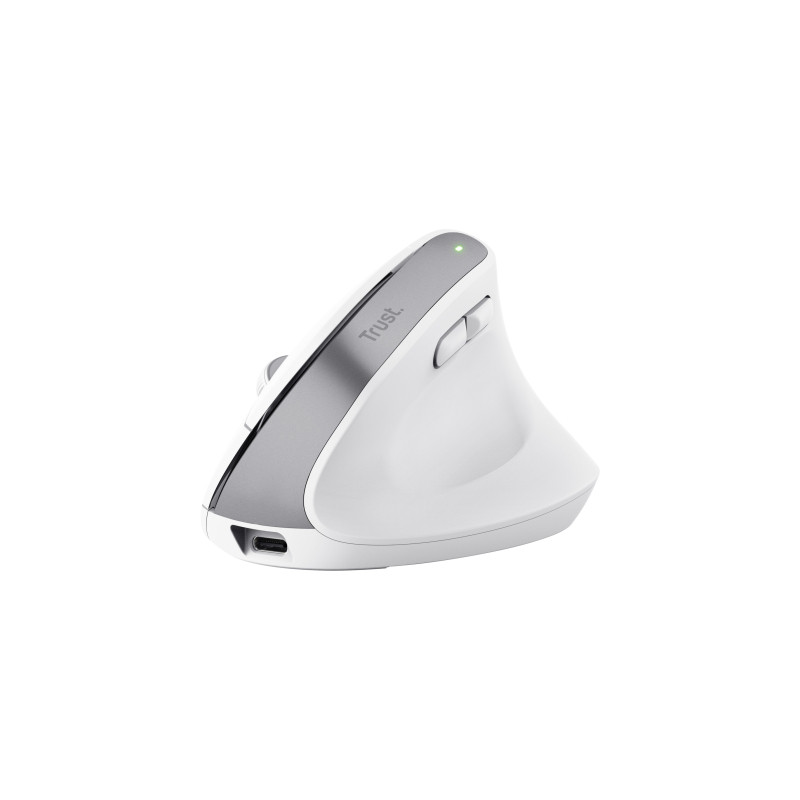 Мишка Trust Bayo+ Ergonomic Wireless/Bluetooth White (25399)