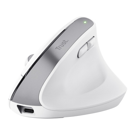 Мишка Trust Bayo+ Ergonomic Wireless/Bluetooth White (25399)