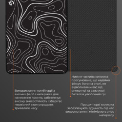 Килимок для мишки GamePro Speed/Control Black (MP145AB)