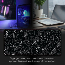 Килимок для мишки GamePro Speed/Control Black (MP275AB)