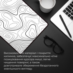 Килимок для мишки GamePro Speed/Control White (MP275AW)