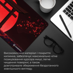 Килимок для мишки GamePro Speed/Control Black-Red (MP275R)