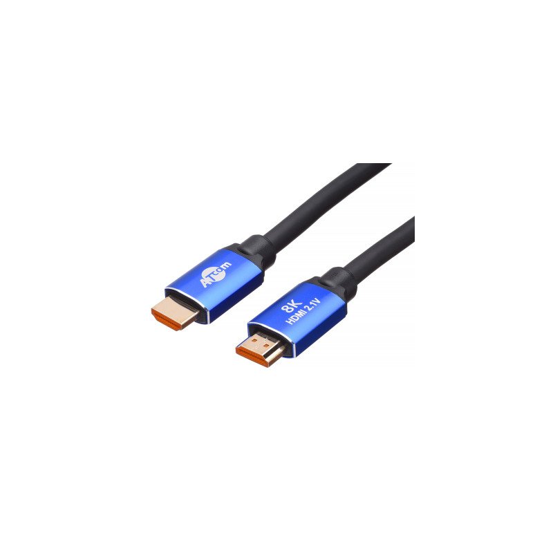Кабель мультимедійний HDMI M to HDMI M 1.0m V2.1 Atcom (88801)