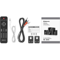 Акустична система REAL-EL M-355 Black (EL121300015)