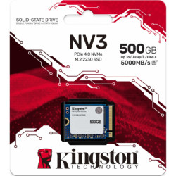 Накопичувач SSD M.2 2230 500GB NV3 Kingston (SNV3SM3/500G)