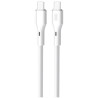 Дата кабель USB-C to USB-C 1.0m 60W Rock XO (NBQ231B_White)