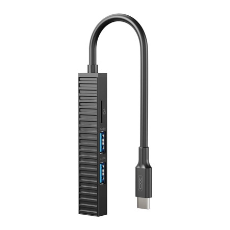 Концентратор XO USB-C 4-in-1 порти XO HUB014B.black (HUB014B.black)