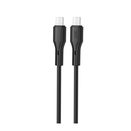 Дата кабель USB-C to USB-C 1.0m XO (NBQ231B-CC.black)