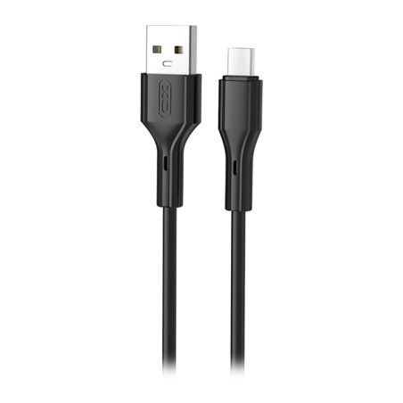 Дата кабель USB 2.0 AM to USB-C 1.0m black XO (NB230-AC.black)