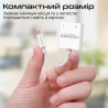 Адаптер Lightning to Lightning 12W + Lightning audio Promate (medialink-i2i)