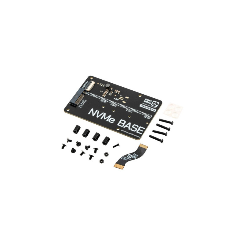Плата розширення для Мікро ПК Pimoroni Плата розширення NVMe Base для Raspberry Pi 5 (PIM699)