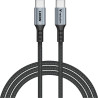 Дата кабель USB-C to USB-C 1.2m 100W black Verbatim (31846)