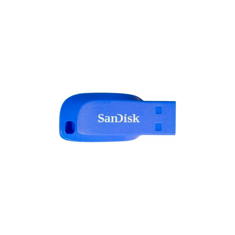 USB флеш накопичувач SanDisk 64GB Cruzer Blade Electric Blue USB 2.0 (SDCZ50C-064G-B35BE)