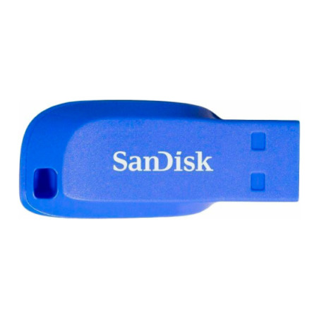 USB флеш накопичувач SanDisk 64GB Cruzer Blade Electric Blue USB 2.0 (SDCZ50C-064G-B35BE)