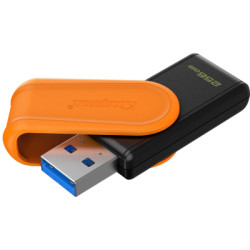 USB флеш накопичувач Kingston 256GB DataTraveler Exodia S Black/Orange USB 3.2 (DTXS/256GB)