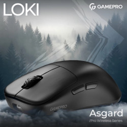 Мишка GamePro Asgard Loki Wireless/USB Black (GM022B)