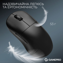 Мишка GamePro Asgard Loki Wireless/USB Black (GM022B)