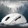 Мишка GamePro Asgard Surt Wireless/Bluetooth/USB White (GM017W)