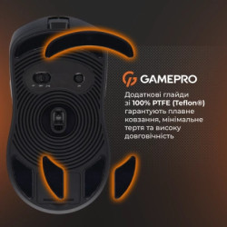 Мишка GamePro Genesis Ranker Wireless/Bluetooth/USB Black (GM012B)