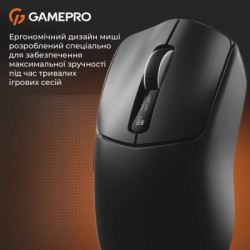 Мишка GamePro Genesis Ranker Wireless/Bluetooth/USB Black (GM012B)