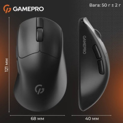 Мишка GamePro Genesis Avenger Wireless/Bluetooth/USB Black (GM096B)