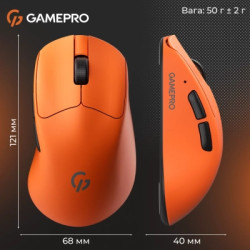 Мишка GamePro Genesis Avenger Wireless/Bluetooth/USB Orange (GM096O)