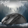Мишка GamePro Asgard Surt Wireless/Bluetooth/USB Black (GM017B)