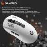 Мишка GamePro Genesis Winner Wireless/Bluetooth/USB White (GM079W)