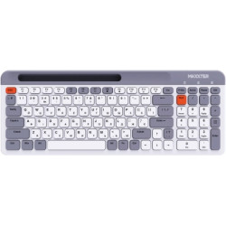 Клавіатура Maxxter KBW-02G-UA Wireless Grey (KBW-02G-UA)