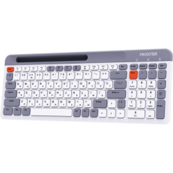 Клавіатура Maxxter KBW-02G-UA Wireless Grey (KBW-02G-UA)