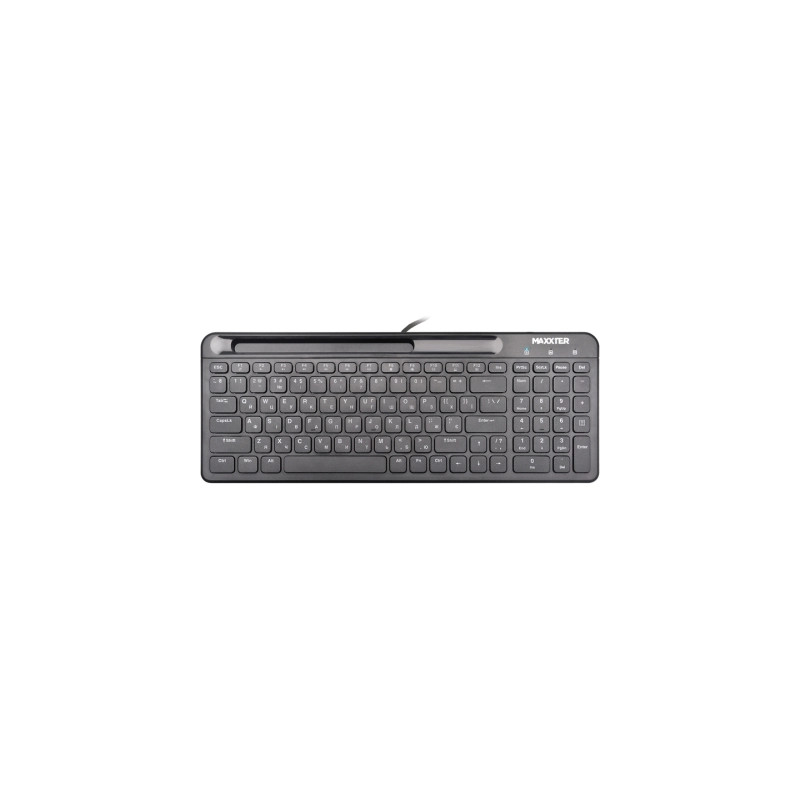 Клавіатура Maxxter KB-01B-UA USB Black (KB-01B-UA)