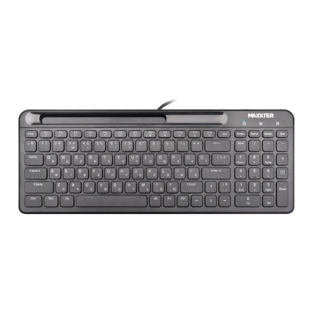 Клавіатура Maxxter KB-01B-UA USB Black (KB-01B-UA)