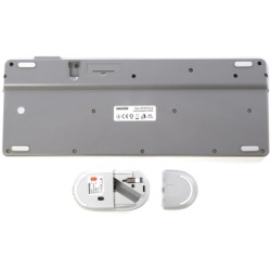 Комплект Maxxter KMS-WCM-03G-UA Wireless Gray/White (KMS-WCM-03G-UA)