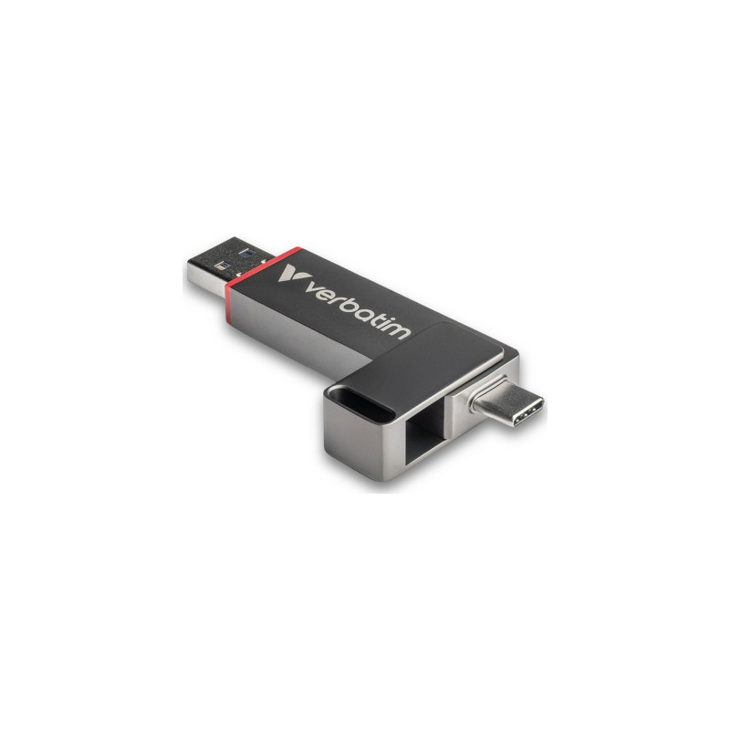 USB флеш накопичувач Verbatim 512GB QuickStick USB 3.2/USB-C (32042)