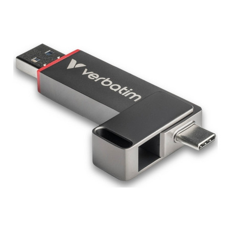 USB флеш накопичувач Verbatim 512GB QuickStick USB 3.2/USB-C (32042)