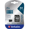Карта пам'яті Verbatim 64GB microSDXC class 10 UHS-III PRO (47042)