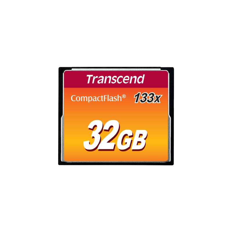 Карта пам'яті Transcend 32Gb Compact Flash 133x (TS32GCF133)