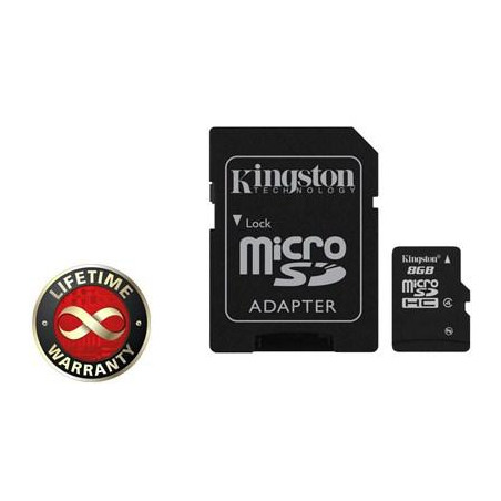 Карта пам'яті Kingston 8Gb microSDHC class 4 (SDC4/8GB)