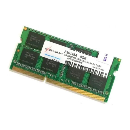 Модуль пам'яті для ноутбука SoDIMM DDR3 8GB 1600 MHz eXceleram (E30148A)