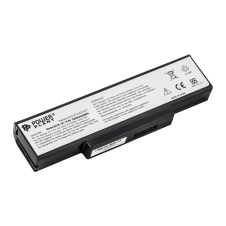 Акумулятор до ноутбука ASUS A72 A73 (A32-K72) 10.8V 5200mAh PowerPlant (NB00000016)