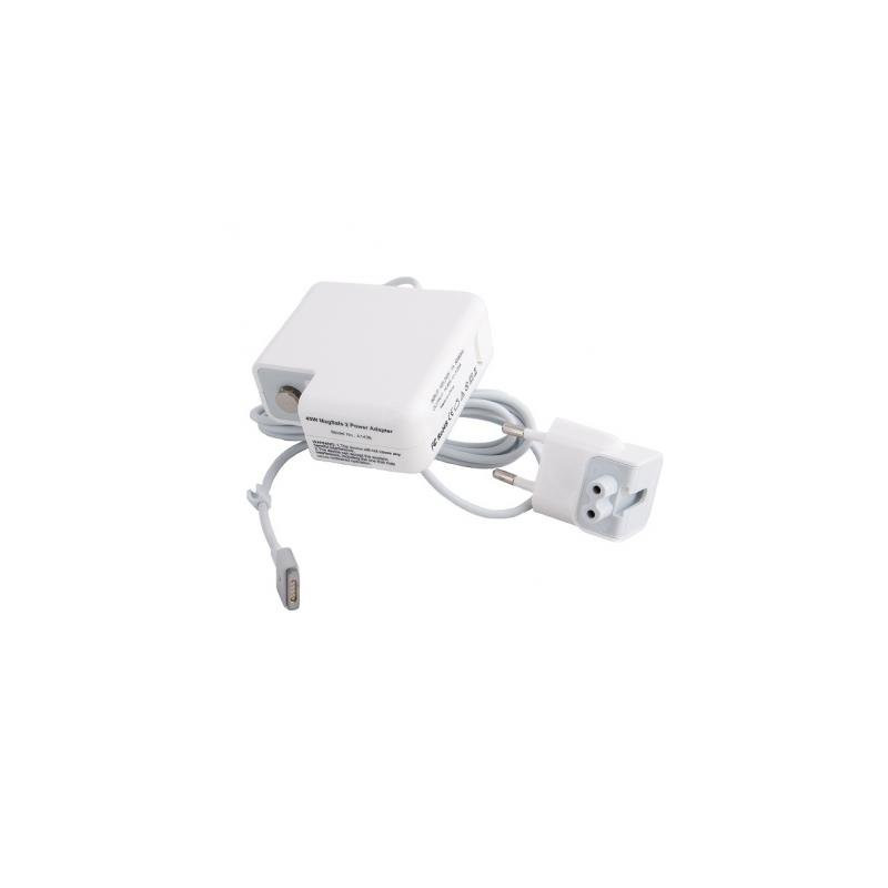 Блок живлення до ноутбуку PowerPlant APPLE 220V, 85W, 20V, 4.6AA (MagSafe 2) (AP85HMAG2)