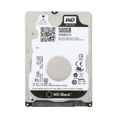 Жорсткий диск для ноутбука 2.5" 500GB WD (WD5000LPLX)