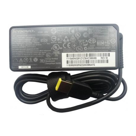 Блок живлення до ноутбуку Lenovo 65W 20V 3.25А разъем прямоугольный (pin inside) (PA-1900-081 / A40132)
