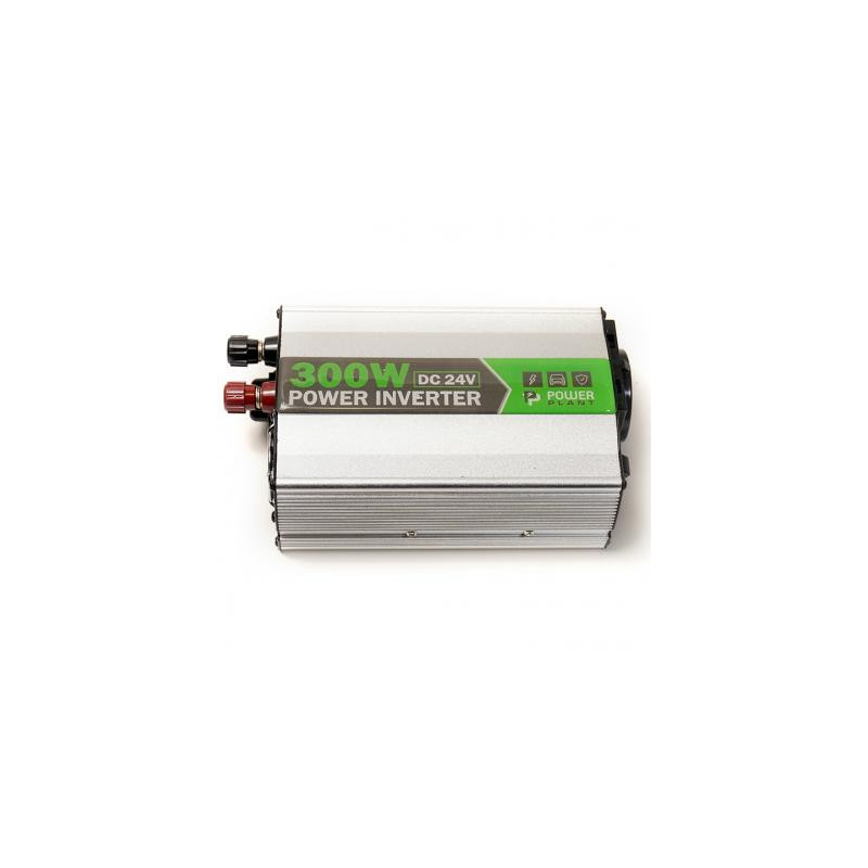 Автомобільний інвертор 24V/220V 300W, USB 5V 1A, HYM300-242 PowerPlant (KD00MS0002)
