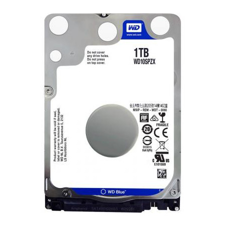 Жорсткий диск для ноутбука 2.5" 1TB WD (WD10SPZX)