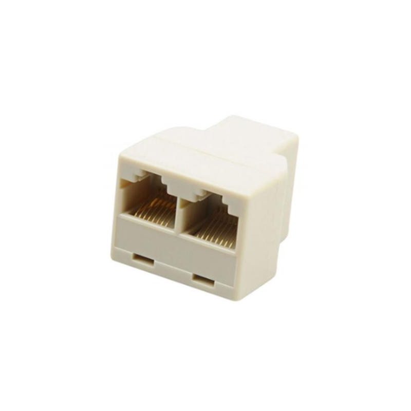 Спліттер Atcom витой пары, UTP, 8P8C- RJ-45 1port (female) to 2port (femal (12450)