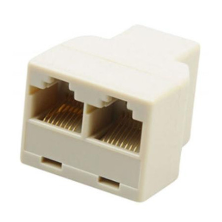 Спліттер Atcom витой пары, UTP, 8P8C- RJ-45 1port (female) to 2port (femal (12450)