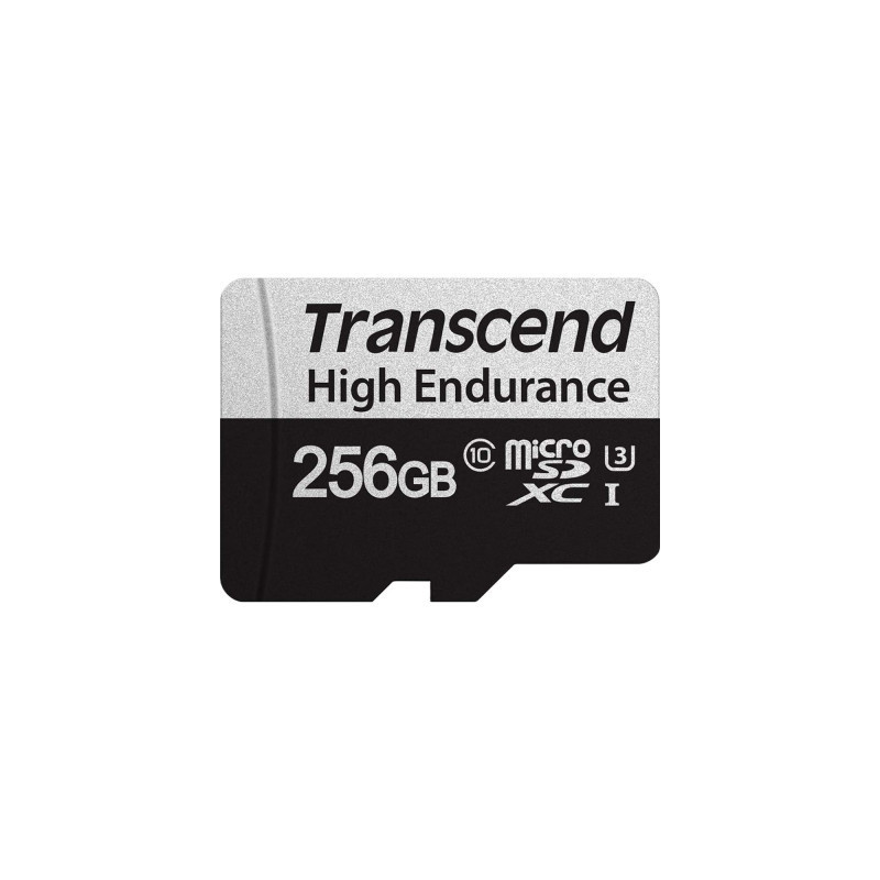 Карта пам'яті Transcend 256GB microSDXC class 10 UHS-I U3 High Endurance (TS256GUSD350V)