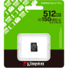 Карта пам'яті Kingston 512GB microSDXC class 10 UHS-I U3 V30 A1 Canvas Select Plus (SDCS3/512GBSP)
